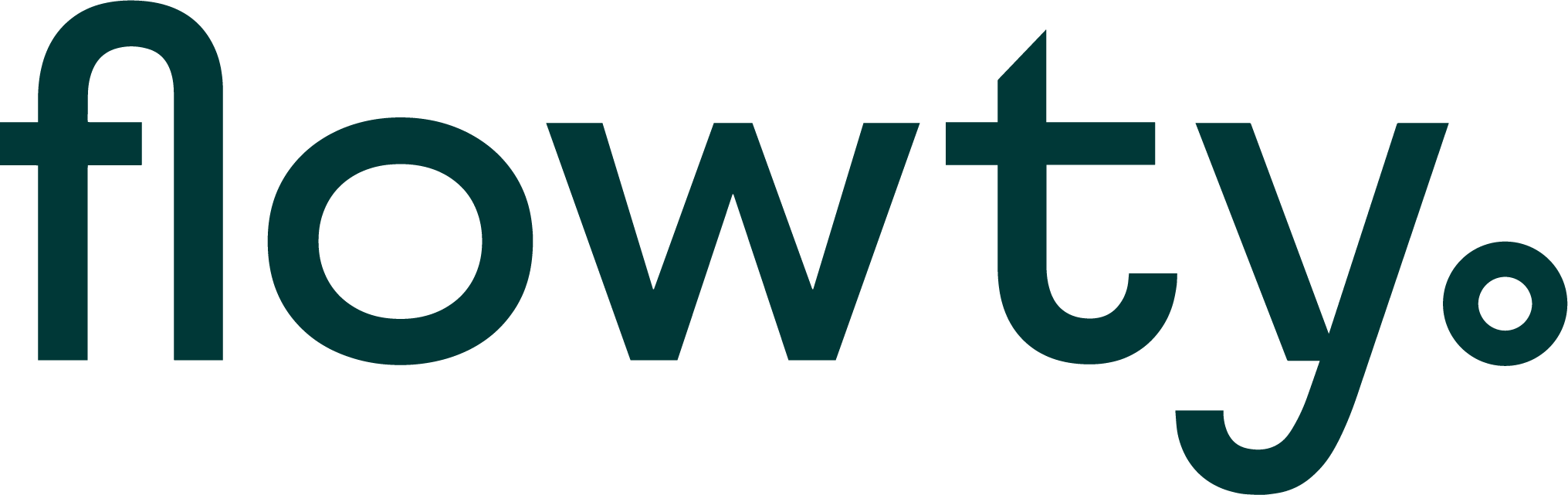 Flowty logo RGB green
